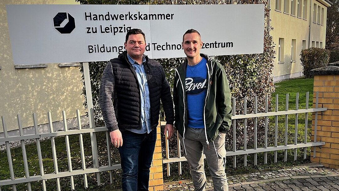 v.l. Sven Heemeyer und Patrick Kratz